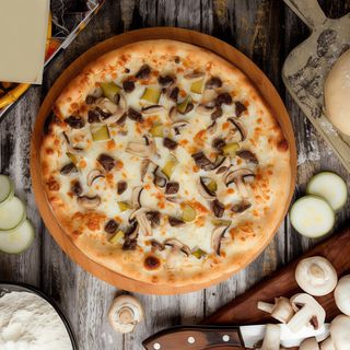 Pizza Funghi Familiar