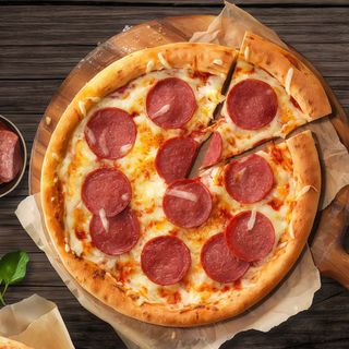 Salami Pizza Grande