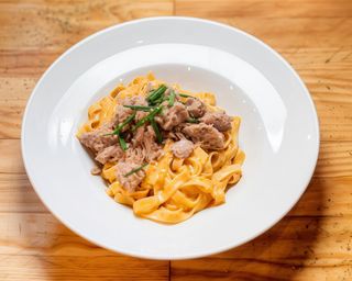 Tagliatelle com Atum