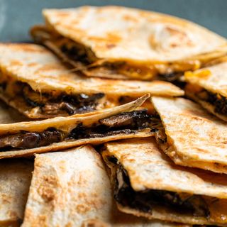Cogumelos Quesadilla