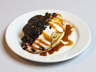 Panqueca Oreo Cheesecake