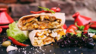 Buffalo hot Chicken Taco & Blue Cheese (M)