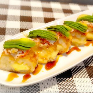 u85.sushi queijo frito 4un