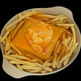 Francesinha de Hamburguer de Frango