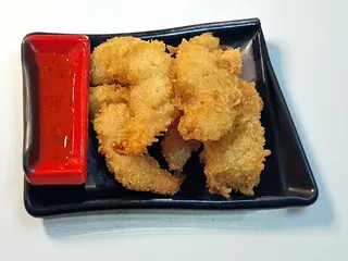 Camarão frito