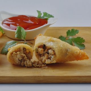 4 Unidade Chamuça de Frango