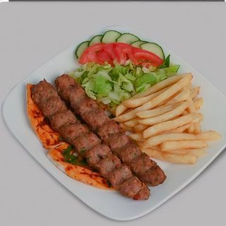 Tradicional Turkish Kebab Prato