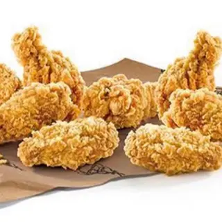 4 Unidades Asas do Frango Crocante / 4 Pcs Crispy Hot Wings