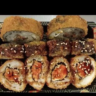 F03 Sushi frito misto (10 peças)