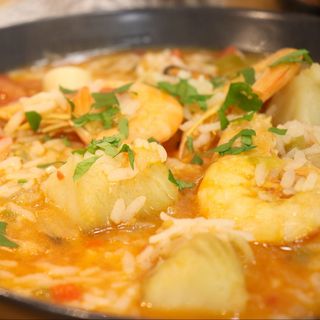 Arroz de Tamboril c/ Gambas