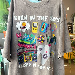 Tshirt "Born in the 80s"