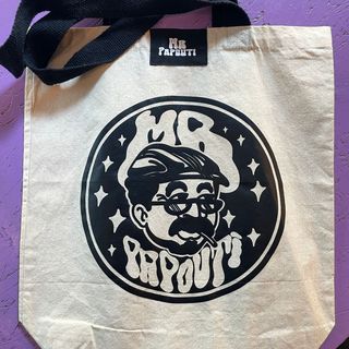 Mr. Papouti Tote Bag Logo