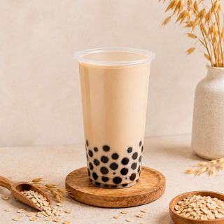 燕麦珍珠奶茶 Oat Pearl Milk Tea（500ml）