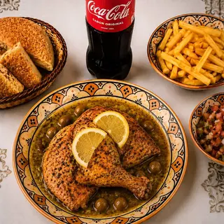 moroccan chicken 1/2 ( HALF)
