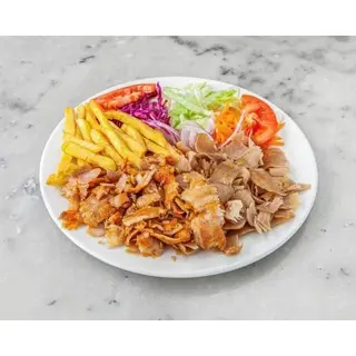 kebab on prato