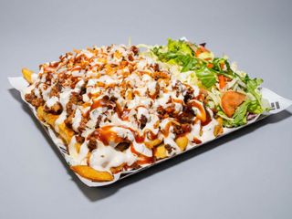 Prato de Cheeseburger (550 gr)