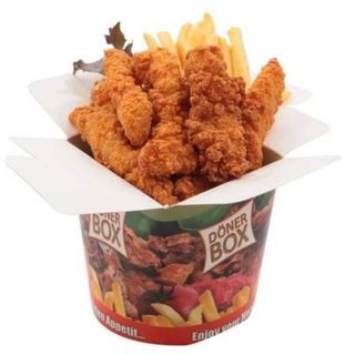 Menu Crispy Doner Box Com Bebida