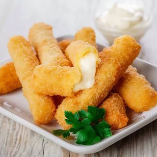 6 Unidade Mozzarella Stricks 