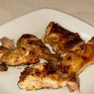 1/2 Frango Assado Com Molho