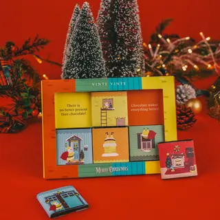 Carré de 6 mini-chocolates  VINTE | VINTE