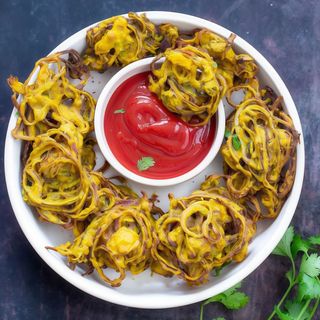 cebola Bhaji / Onion Bhaji 
