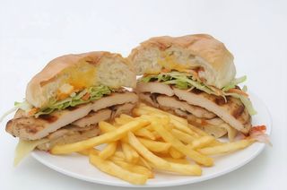 Hambúrguer de Frango