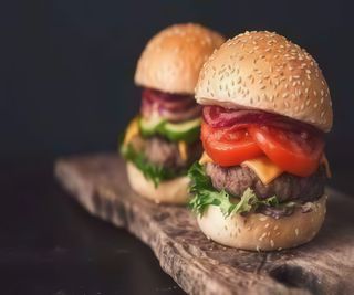 Menu dois Hamburgueres de Carne