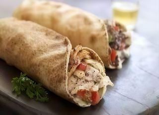 Menu Duas Shawarmas
