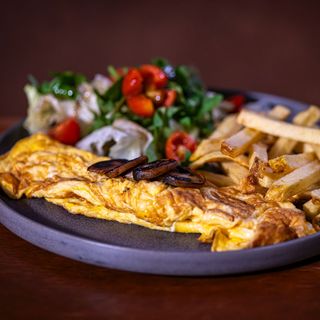 Omelete de Cogumelos