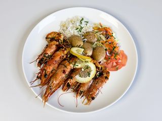 Camarão com Alho Picante