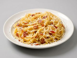 Esparguete  com Bacon