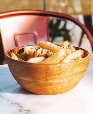 Batata frita com Parmesão