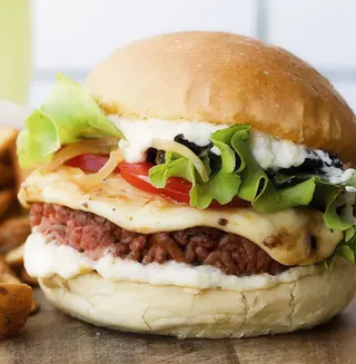 Green burger