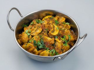 Cogumelo Bhaji