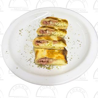 Pães c/ fiambre e mozarella