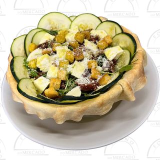 Pizza fria curgete