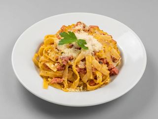 Tagliatelle á carbonara