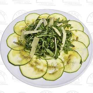 Carpaccio de curgete