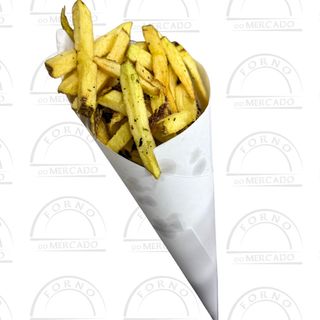 Batata frita do mercado
