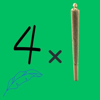 4 Pre Rolls 10 OH-HHC 40%