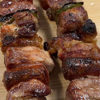 Espetada de porco preto 