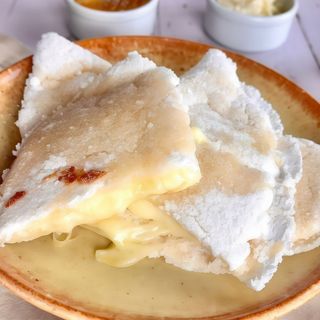 Tapioca queijo e fiambre
