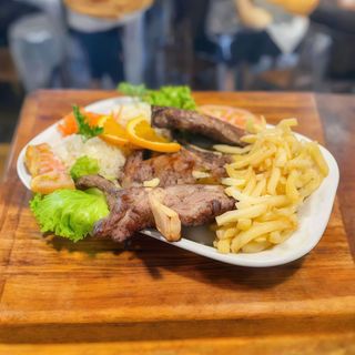 Meia Dose Costeleta de Vitela na Grelha