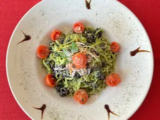 Spaghetti Pesto