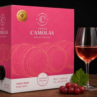 Vinho Box Camolas Rosé 5L