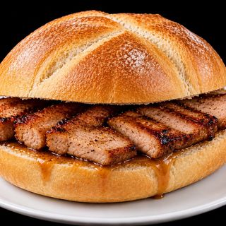 Sandes de Lombinho de Porco na Brasa
