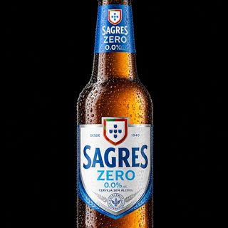 Cerveja Sagres Média Zero
