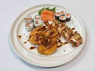 Box Salmão e Camarão 20 Peças