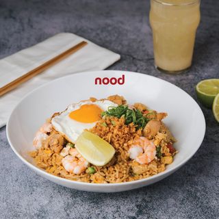 Menu Cha Han de Frango e Camarão