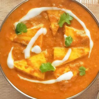 Queijo caseiro indiano de shahi/Shahi paneer